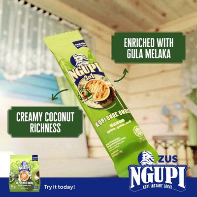 <Dk39> Ngupi Sachets - 3in1 Kopi Onde Onde