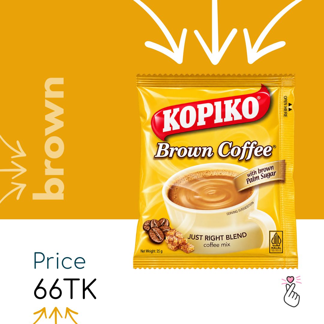 <Dk32> Kopiko Sachets - Brown Coffee