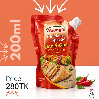 Young's Pouch 200ml - Chicken Spread - BBQ 