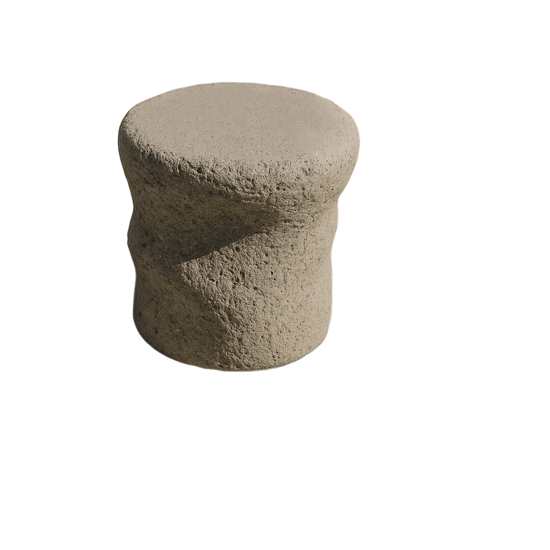 TABURETE MGO Ø 52.5X40 CM