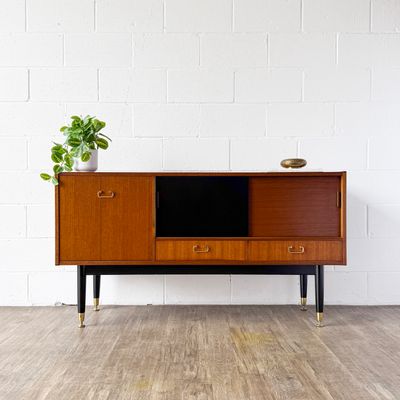 Vintage Mid-Century Modern G-Plan Tola Librenza Sideboard by E. Gomme Ltd.