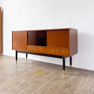 Vintage Mid-Century Modern G-Plan Tola Librenza Sideboard by E. Gomme Ltd.
