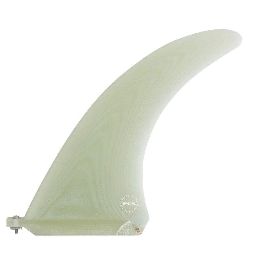 FCS Clique Screw &amp; Plate Longboard Fin
