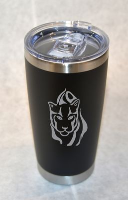 20oz Powder Coated Thermal Tumbler