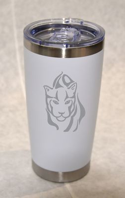 20oz Powder Coated Thermal Tumbler