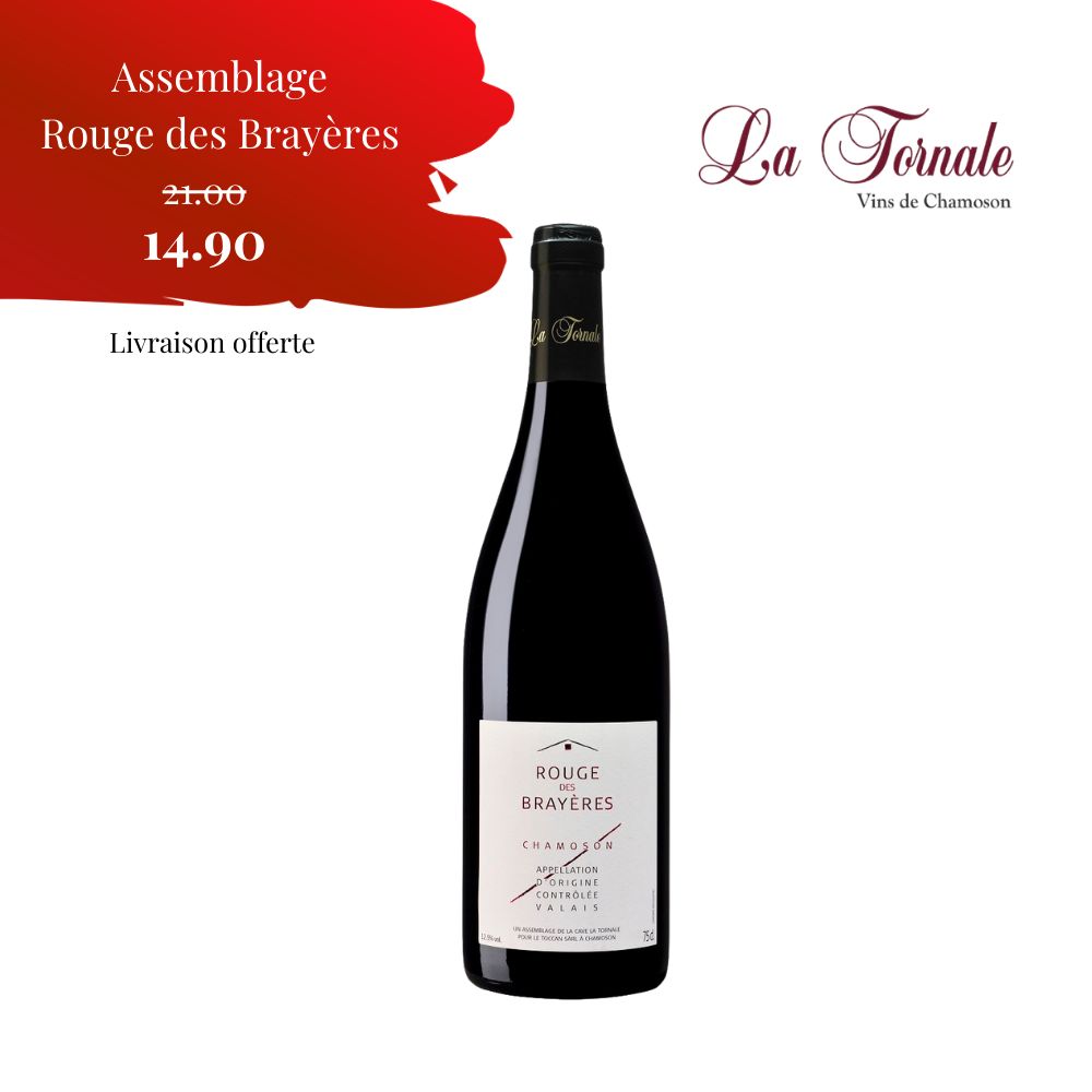 6 X Assemblage rouge des Brayères AOC- Cave la Tornale