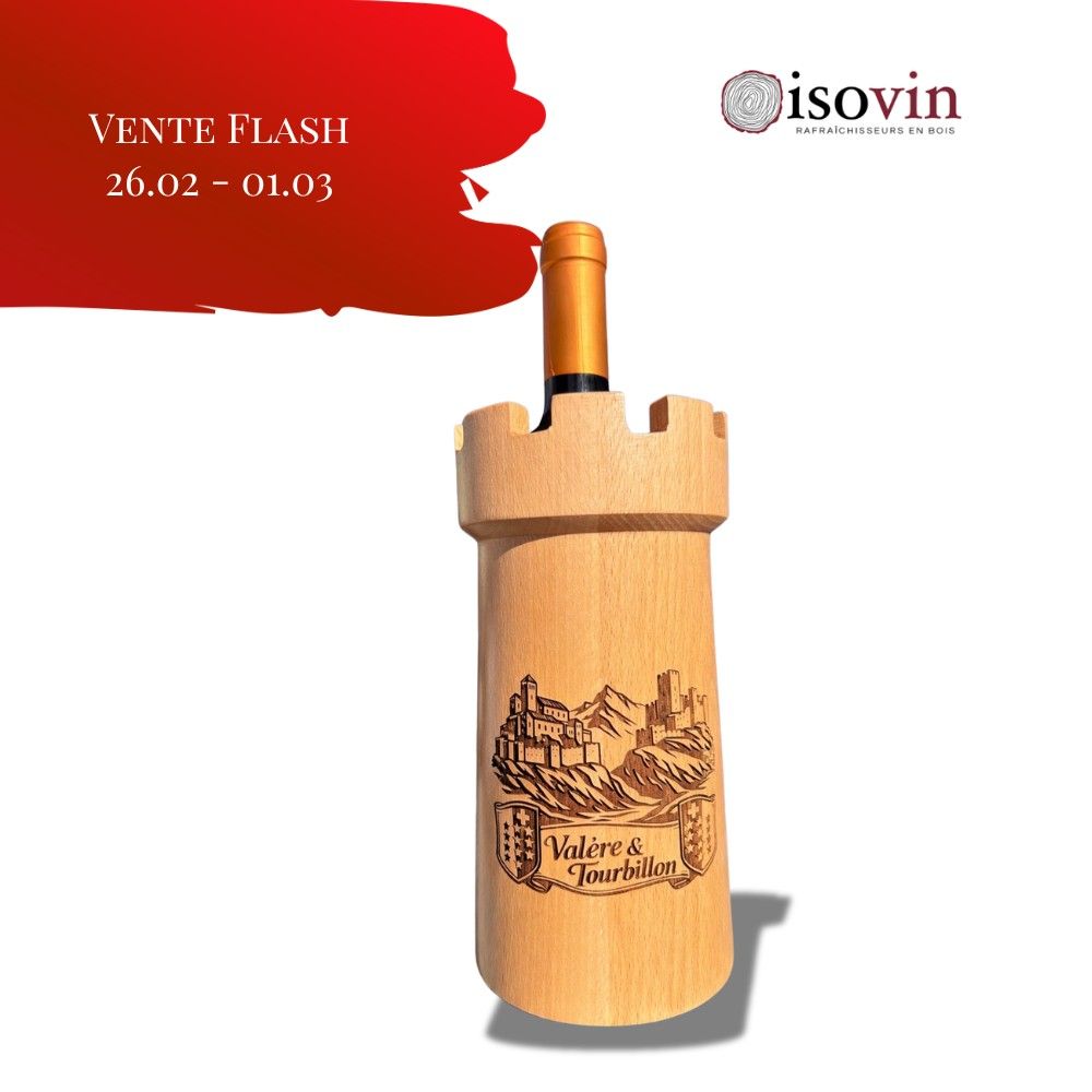 Rafraîchisseur à bouteille Valère et Toubillon - Isovin