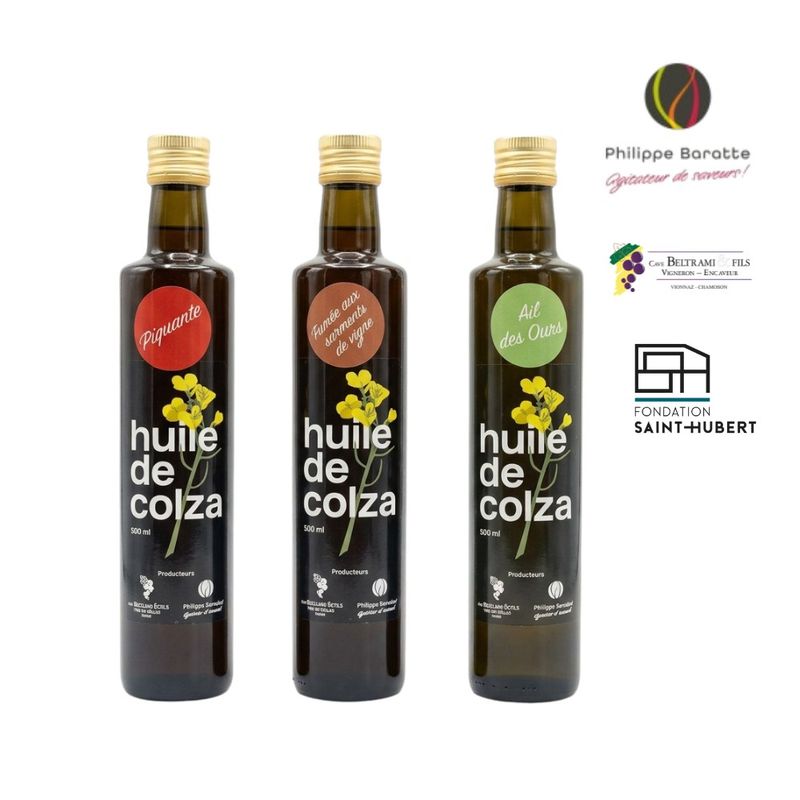 Coffret d'huile de Colza du Valais - Agitateur de saveurs