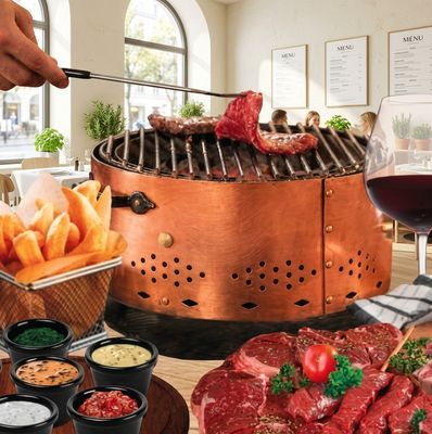 Menu Charbonnade entre amis