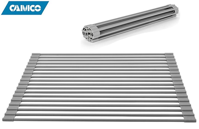 ROLL-UP DISH DRYING RACK