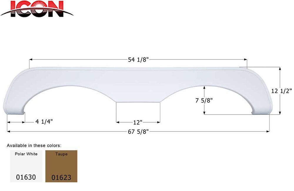 FENDER SKIRT, TANDEM - MCKENZIE