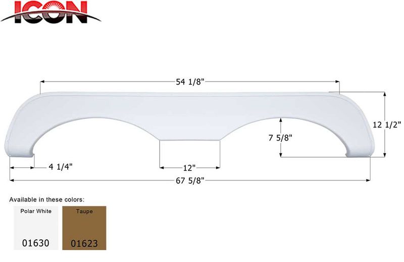 FENDER SKIRT, TANDEM - MCKENZIE