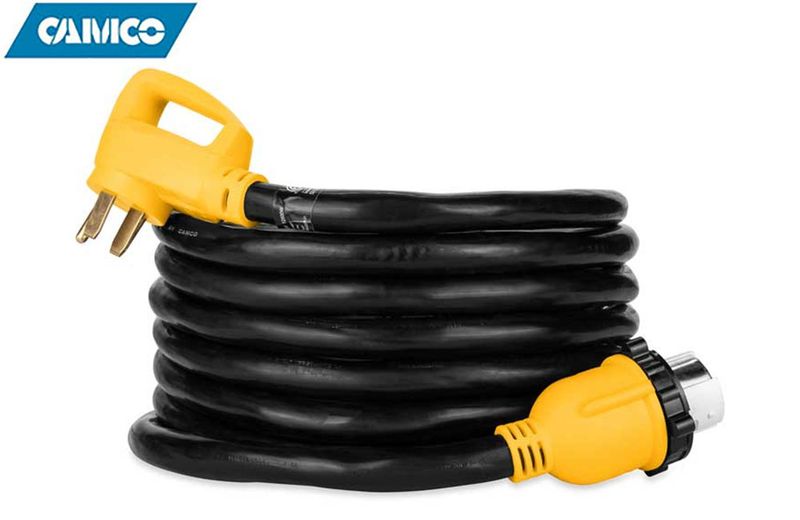 CORD - POWER GRIP LOCKING EXTENSION - STRAIGHT END (30/50 AMP)