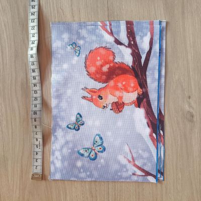 Coupon ecureuil impermeable 20cm