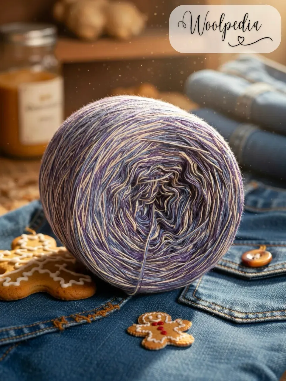 Woolpedia Designer yarn Jeans &amp; Ginger (modal)