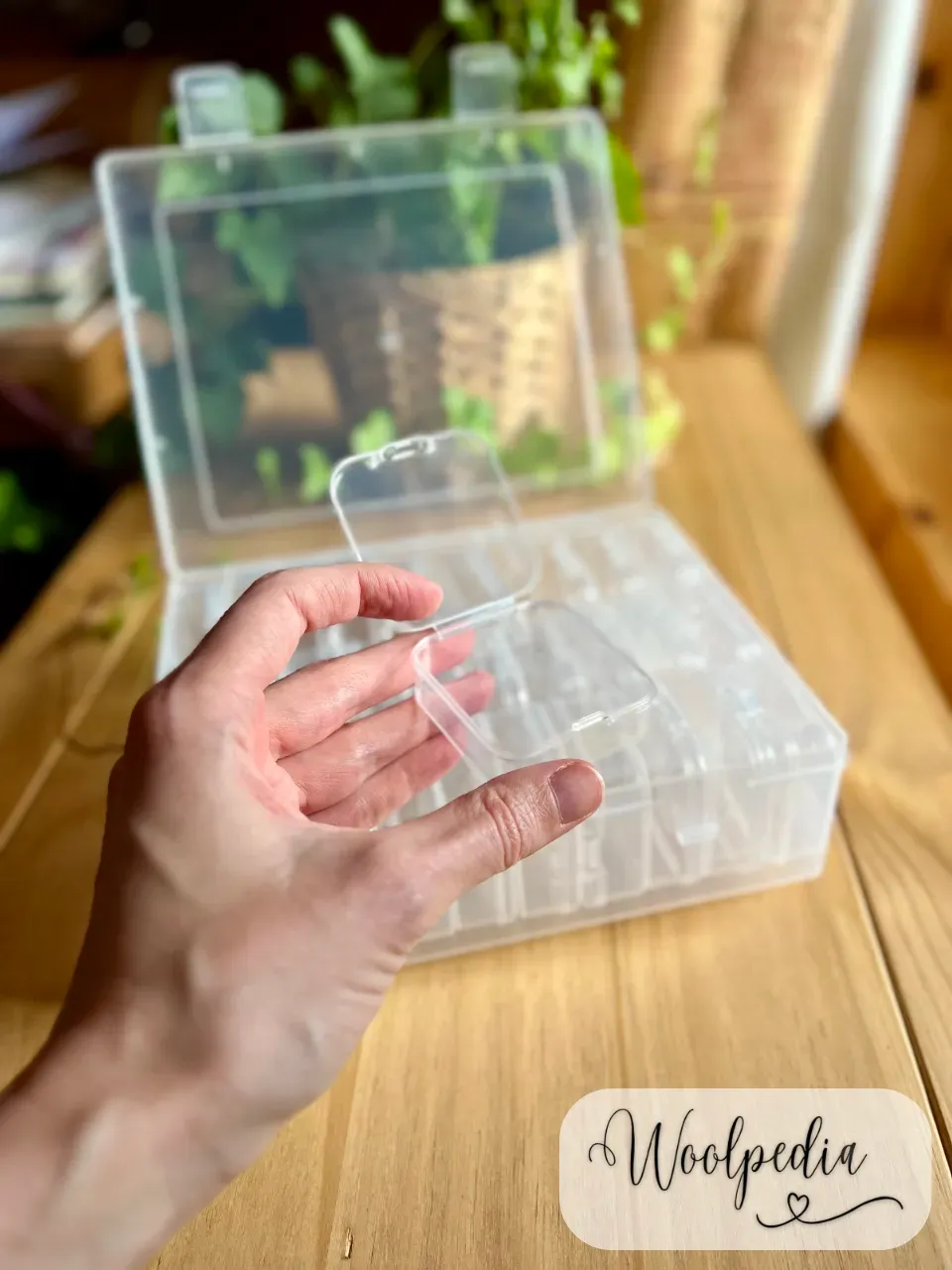 30-Slot Sorting Box / Small Parts Organizer 5x5cm boxes