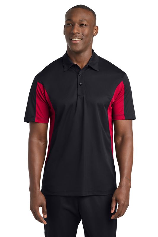 ST655 Sport-Tek® Side Blocked Micropique Sport-Wick® Polo