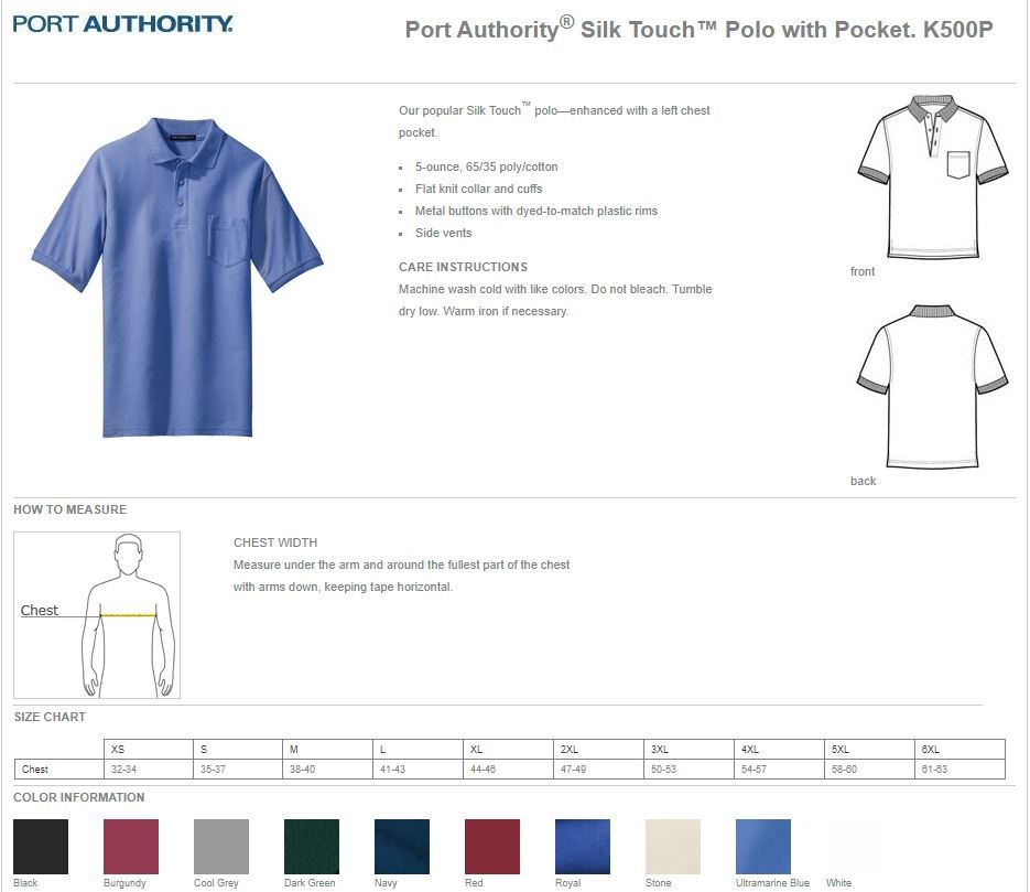 SOUTH JERSEY RADIO ASSN K500P SHORT SLEEVE POLO (WITH POCKET)