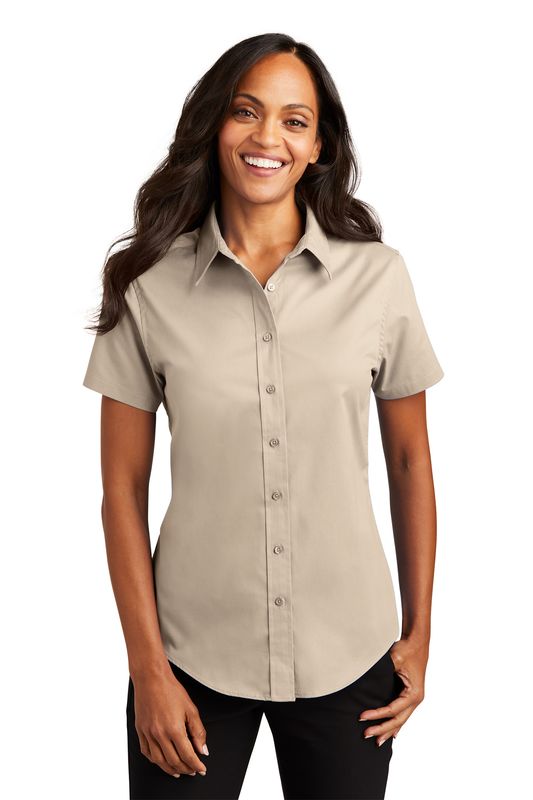 CROSS BAND CAMPERS ARG L508 Port Authority® Women's Short Sleeve Easy Care Shirt  - CODE REQUIRED TO ORDER