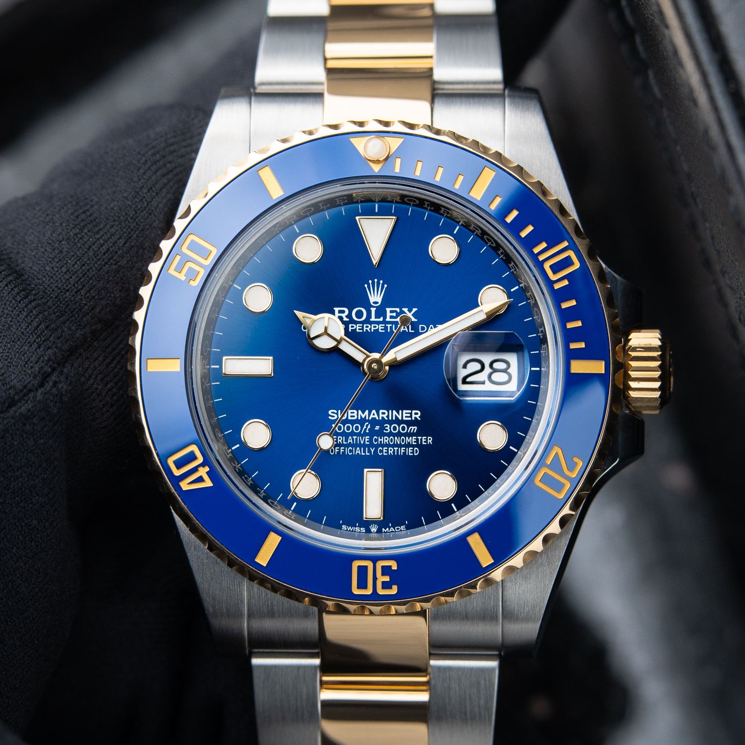 Rolex Submariner Date 41mm Bluesy Blue Ceramic Two Tone Steel Yellow Gold Rolex Submariner Date 41mm Bluesy Blue Ceramic Two Tone Steel Yellow Gold