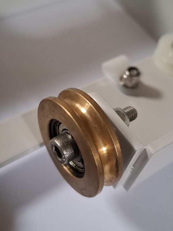 Messing rol voor kogelvanger EL3/5 en TCR20