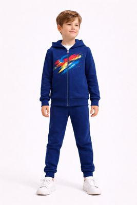 Boys Blue Hoodie &amp; Jogger Set Avengers