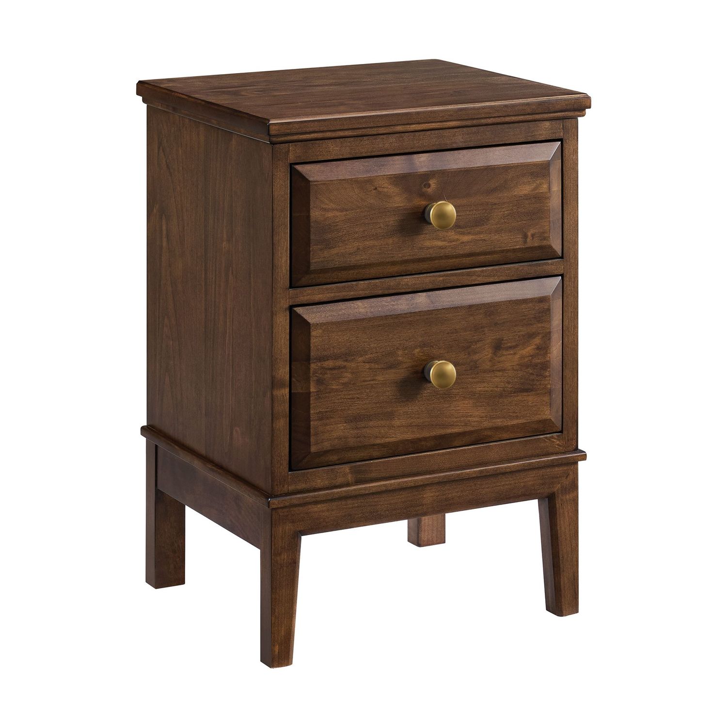 Whittier Virginia 2 Drawer Small Nightstand Americana