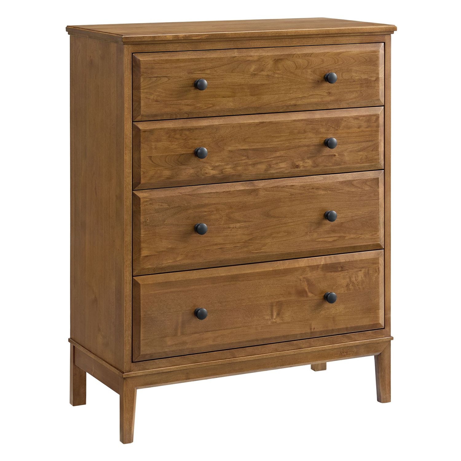 Whittier Virginia 4 Drawer Chest Mocha