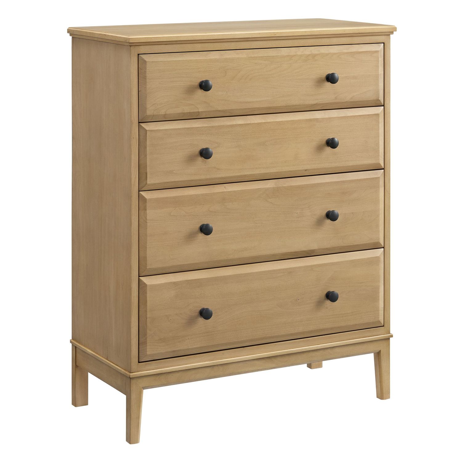 Whittier Virginia 4 Drawer Chest Latte