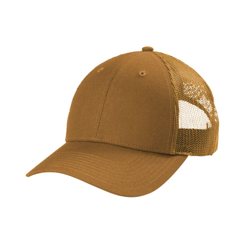 CornerStone® Canvas Mesh Back Cap Embroidered