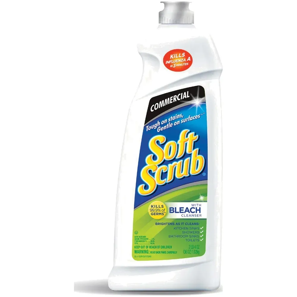 Limpiador con Cloro Soft Scrub® con Bleach (24 oz)