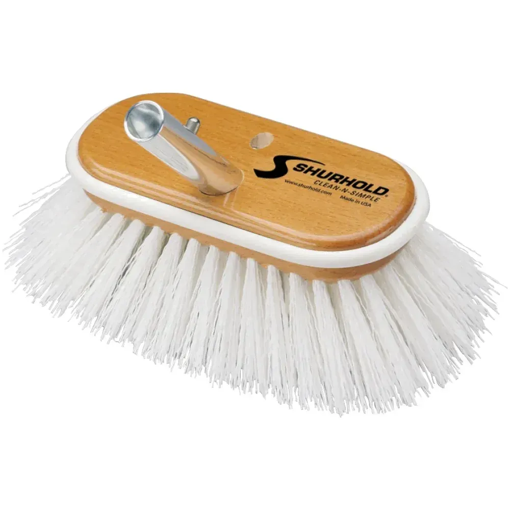Cepillo de Cubierta Shurhold® Extra Rígido (Blanco / 6")