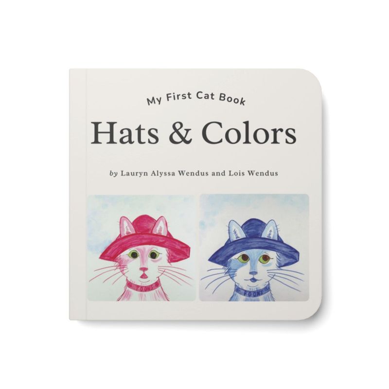 Hats & Colors | My First Cat Book - Oliver Poons Cat Colors Board Book Hats & Colors | My First Cat Book - Oliver Poons Cat Colors Board Book