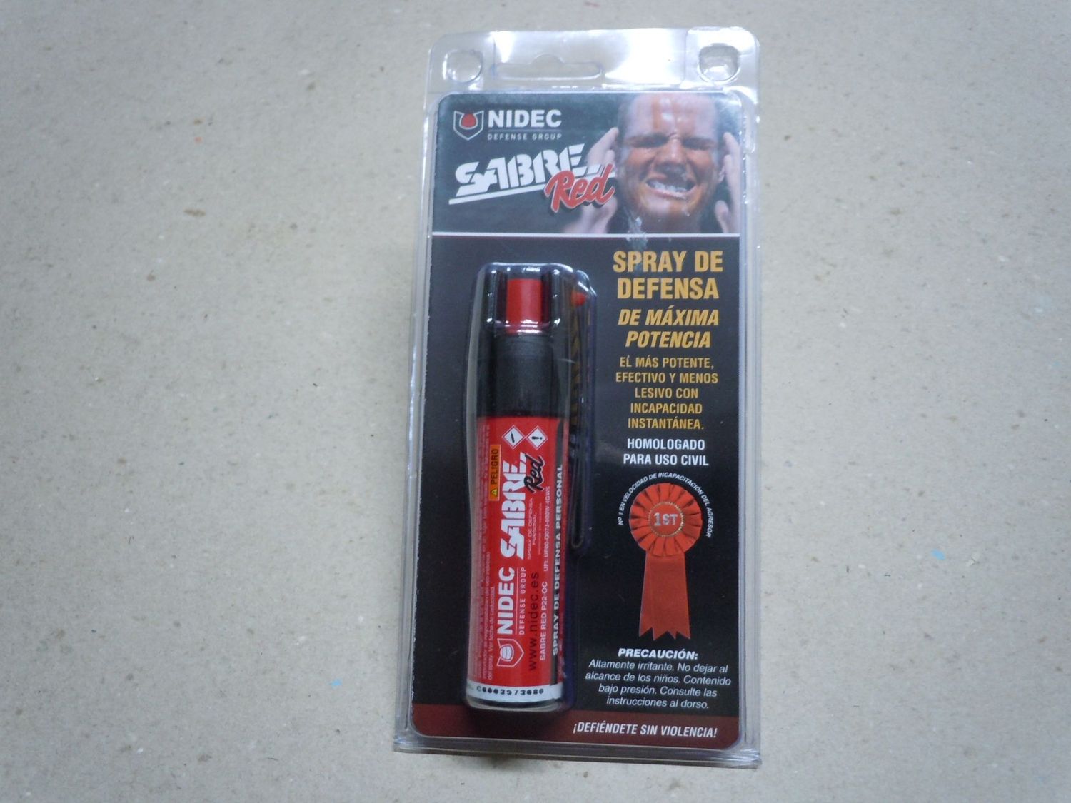 Spray "SABRE RED"