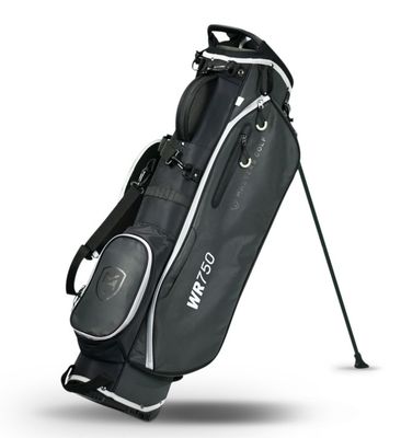 Bolsa Golf Masters 7.5" Water Resistant Standbag | Black & Grey