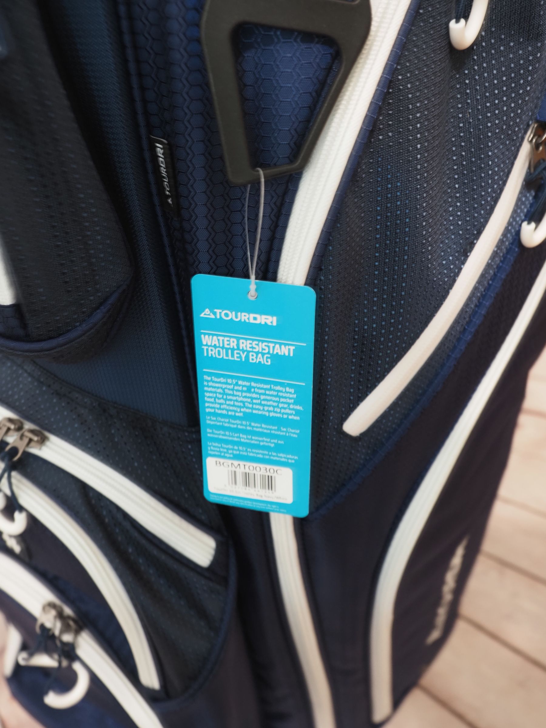 Bolsa Masters TourDri 10.5 Trolley Bag – Navy/White