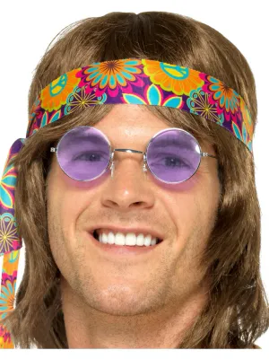 Hippie Specs, Silver - Purpel *
