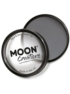 Moon Creations Pro Face Paint Cake Pot, Dark Grey 36g *