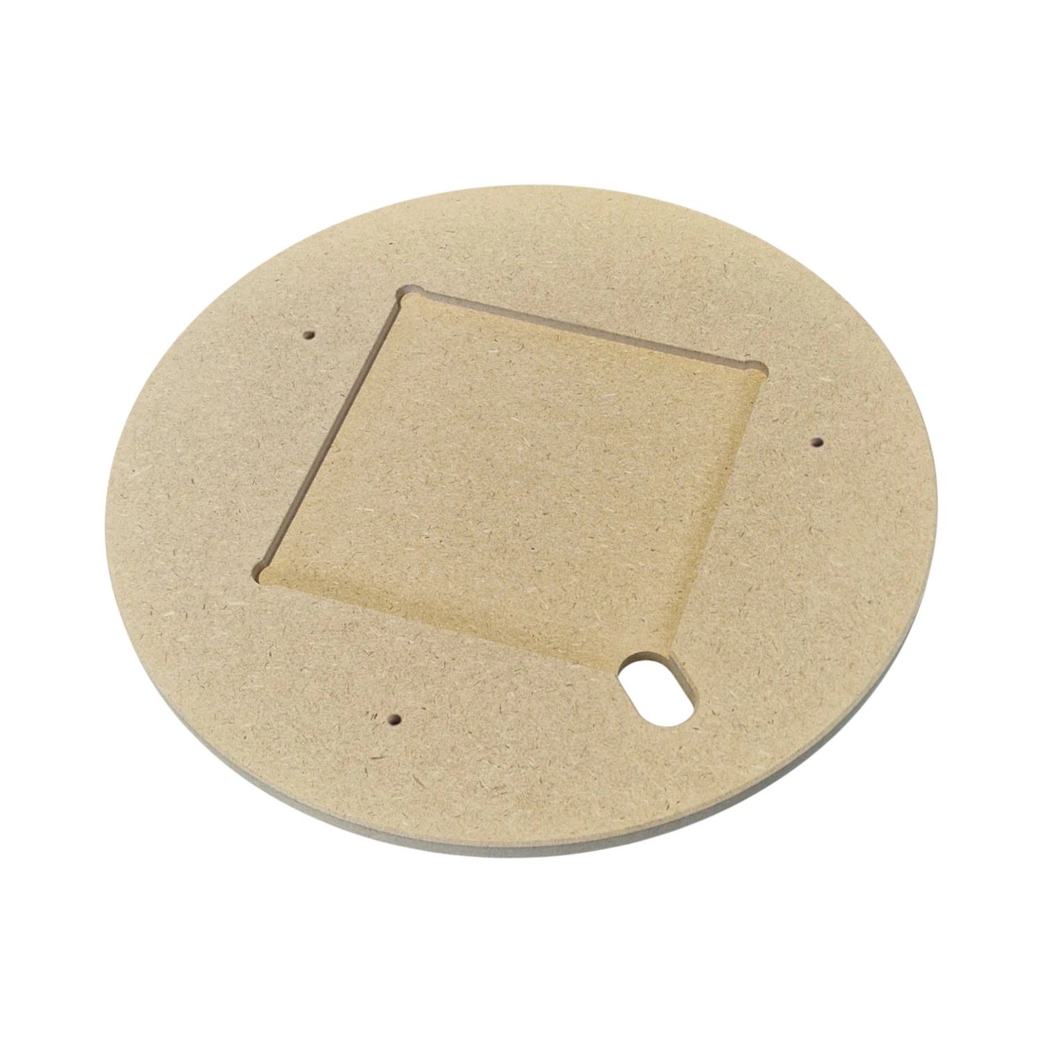 Basisscheibe Bat-System für Einsätze aus Biskuit-Fliesen 147mm (3-Loch)
