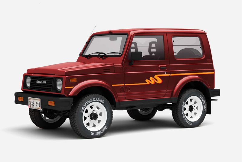 ALPENA WAVE BODY DECAL KIT : SUZUKI JIMNY/SIERRA/SAMURAI (SJ-SERIES) (1981-1995​)