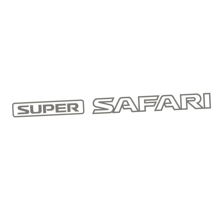 "SUPER SAFARI" QUARTER PANEL DECAL : NISSAN SAFARI (Y61)