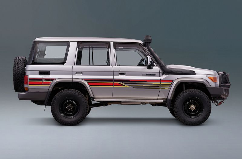 40TH ANNIVERSARY STRIPE KIT : J76-SERIES TOYOTA LAND CRUISER (WAGON)