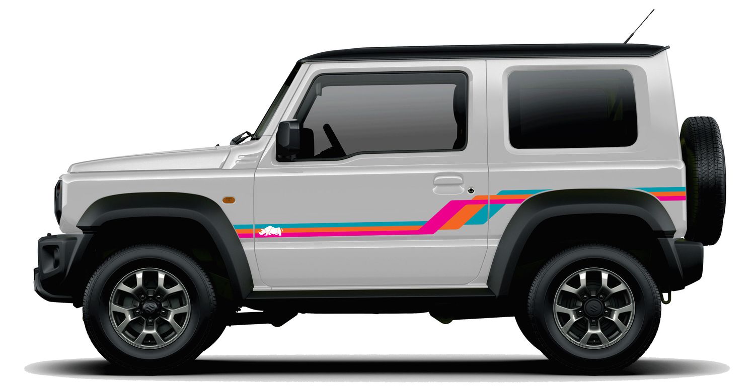 STRATHPINE BODY DECAL KIT : SUZUKI JIMNY (JB64/JB74)