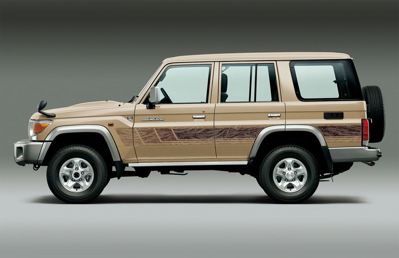 LIMITED EDITION TOPOGRAPHIC COBAR BODY STRIPE KIT : J76-SERIES TOYOTA LAND CRUISER (WAGON)