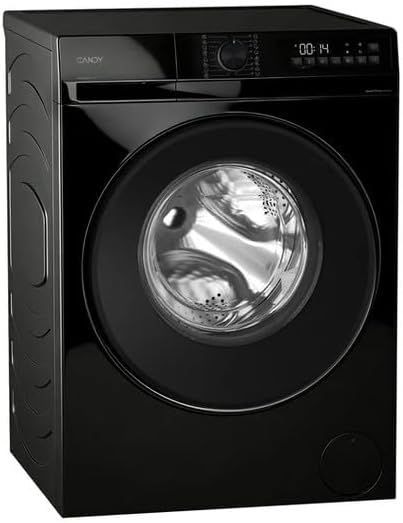 CANDY GD 410B9B-S ProWash 300 LAVATRICE, Caricamento frontale, 10 kg, 16 programmi, Profondità 601 mm, Giri 1400 rpm, Nero, livello rumorosità centrifuga 71 dB(A), Classe A
