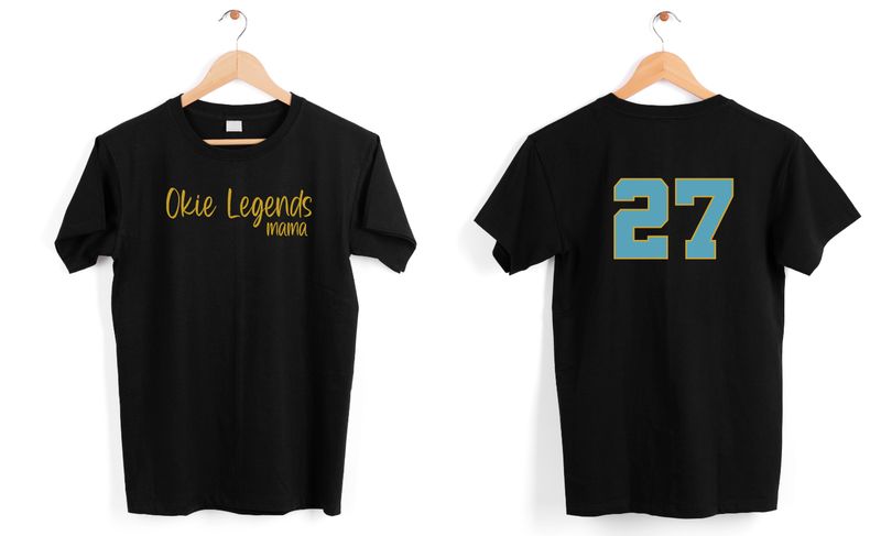 Okie legends cursive