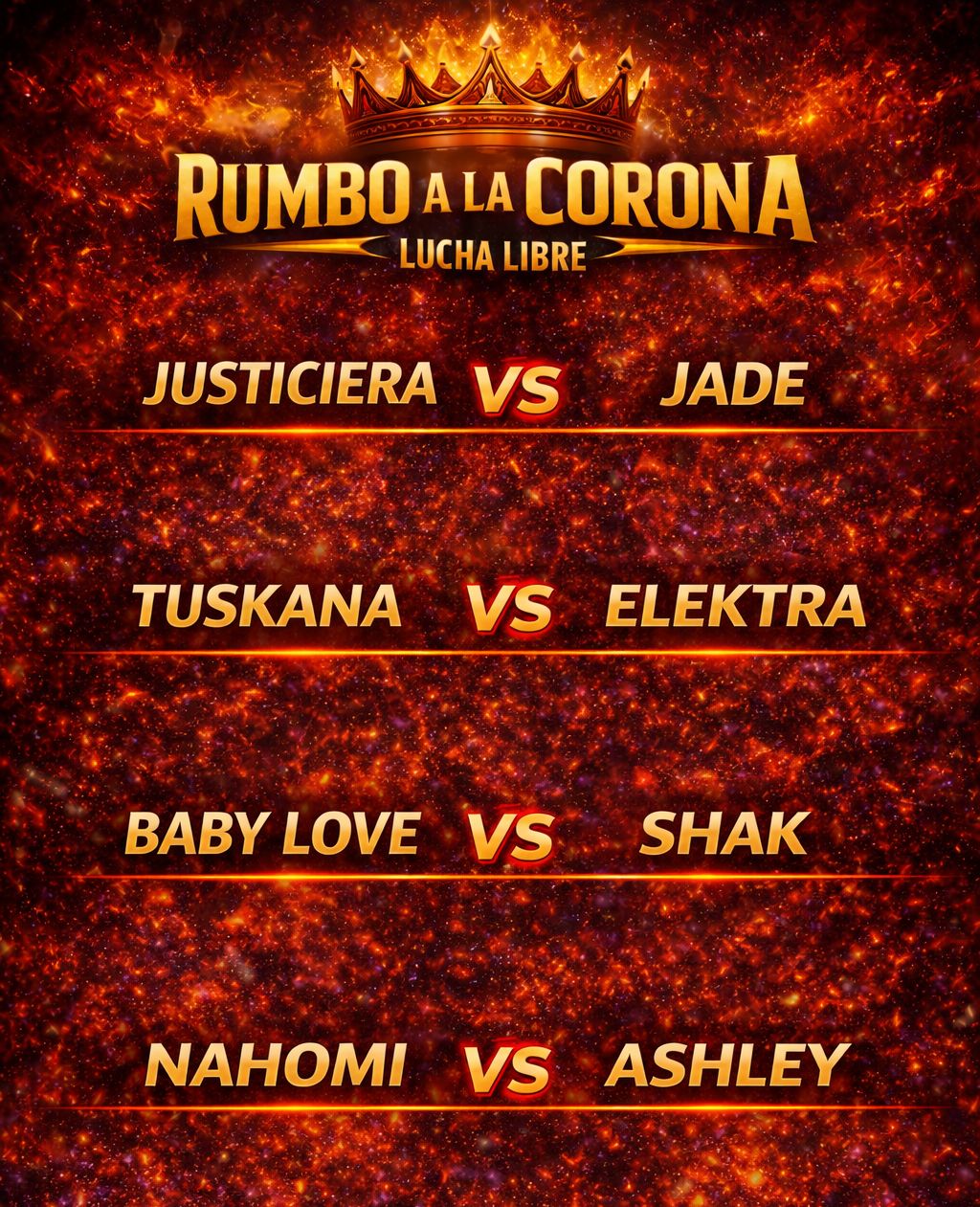 🏆 ROAD TO THE CROWN – CLF (PRO WRESTRLING) 🏆 RUMBO A LA CORONA CLF – LUCHA LIBRE
