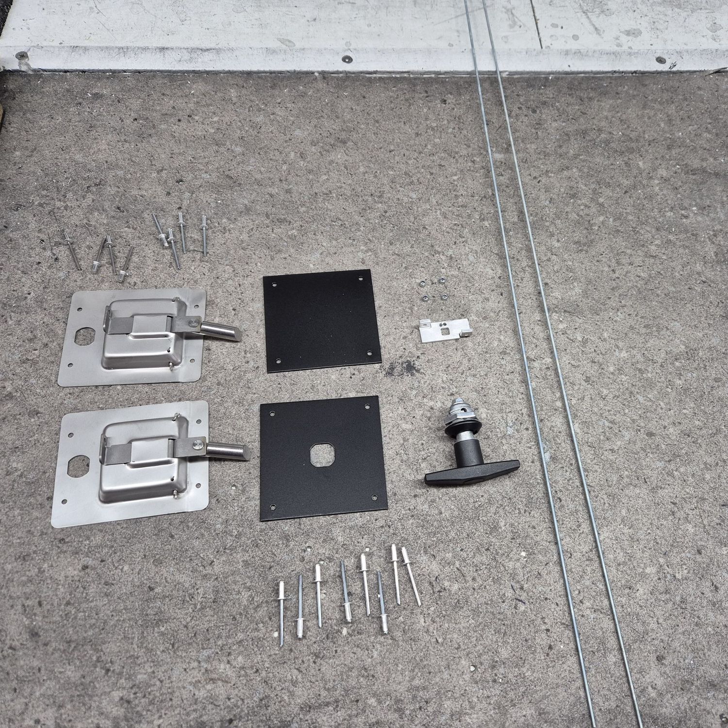 Låskit enhandshandtag