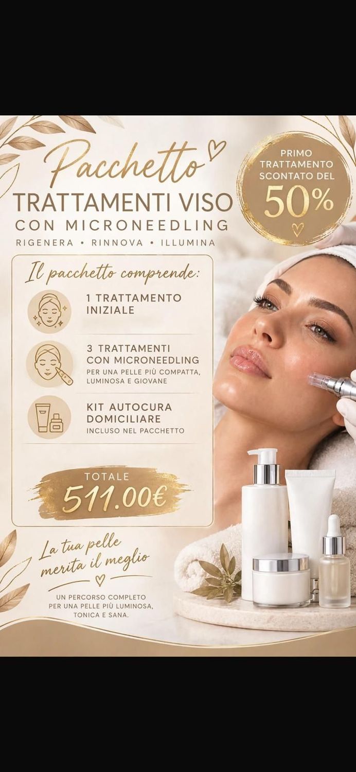 TRATTAMENTI VISO CON MICRONEEDLING TRATTAMENTI VISO CON MICRONEEDLING