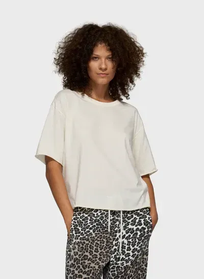 10 DaysShort Sleeve Tee Logo/ GOTS Pearl